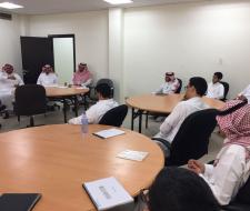 رئيس قسم علوم الحاسب يلتقي...