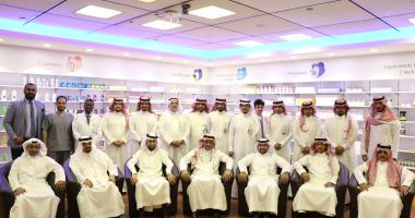معالي مدير الجامعة يدشن مركز المحاكاة لصيدليات المجتمع وصيدليات المستشفى