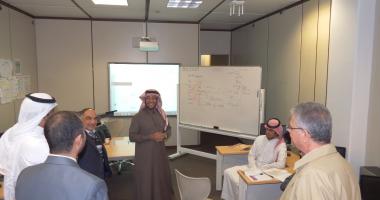 برنامج الوصول الشامل فى زيارة للسنة الاولى المشتركة لتقدير احتياجات الطلاب ذوي الاعاقة والخدمات المقدمة لهم