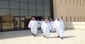 4- وكيل الجامعة للدراسات العليا والبحث العلمي يتفقد كلية علوم الأغذية والزراعة