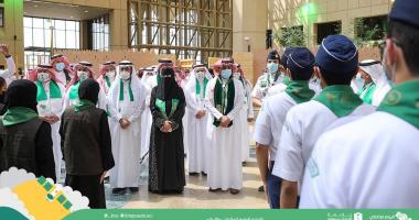 تدشين أول فريق طالبات جوالة بجامعة الملك سعود