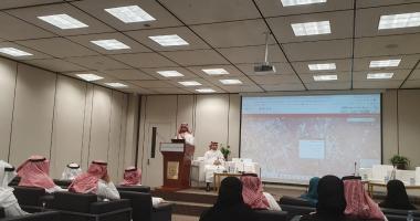 كلية العلوم الإنسانية والاجتماعية تستقبل سعادة رئيس الهيئة العامة للإحصاء والوفد المرافق له