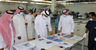 د. علي مسملي يتفقد وحدات وكالة الجامعة للتخطيط والتطوير