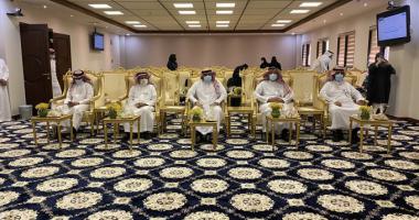 وكيل الجامعة للتخطيط والتطوير الأستاذ الدكتور/ علي مسملي يرعى حفل تدشين الكتيب الالكتروني للتعريف بخدمات أعضاء هيئة التدريس الجدد بمقر كلية العلوم.