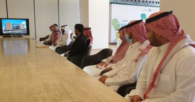 زيارة طلابية لمركز الملك عبدالعزيز للحوار الوطني