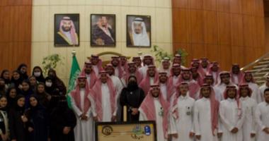 احتفال نادي رؤية 2030 بجامعة الملك سعود بحملة “لأنها الوعد”