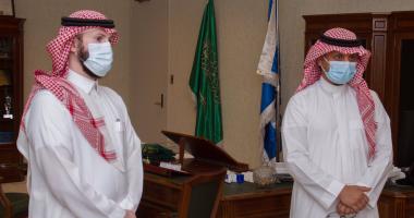 وكيل جامعة الملك سعود يدشن ثلاثة برامج الكترونية بالسنة الأولى المشتركة 