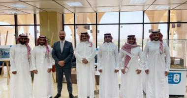 قسم الإدارة السياحة والفندقية يستقبل المدير العام لمجموعة فنادق إنتركونتينتال