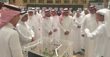 مشاركة  كلية علوم الحاسب والمعلومات في معرض المنتجات المبتكرة للبيئة والمياه و الزراعة الذي اقيم في جامعة الملك سعود