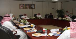 اجتماع عمداء كليات إدارة الأعمال بدول مجلس التعاون الخليجي بكلية إدارة الأعمال