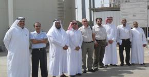 Saudi ARAMCO Chair and Dr. Julian Blanco Explore Joint Solar Desalination Research Projects