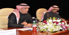 عمادة شؤون الطلاب بجامعة الملك سعود تنظم اللقاء السنوي المفتوح مع معالي مدير الجامعة ..