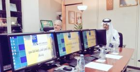 برنامج الوصول الشامل وضمن برنامج اللقاءات الطلابية للوقوف على الاحتياجات والمشكلات ذات العلاقة بمجالات عمله التقى فريق عمل البرنامج مجموعة من طالبات الدراسات العليا والبكالوريس من مختلف الاعاقات لتذليل الصعوبات التى يواجهونها
