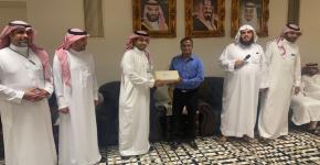 كلية المجتمع بجامعة الملك سعود تقيم حفلها السنوي للعام 1443هـ وتودع مجموعة من أعضاء هيئة التدريس المنتهية أعمالهم مع الكلية