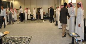 كلية العلوم الطبية التطبيقية بجامعة الملك سعود تقيم حفل معايدة لمنسوبيها