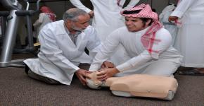 طلاب التحضيرية من ذوي الاحتياجات الخاصة يشاركون بمشروع "جامعة الملك سعود تنقذ"
