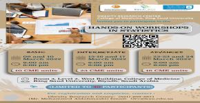 HANDS-ON WORKSHOPS IN STATISTICS