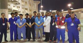 مشاركة طلاب كلية الأمير سلطان للخدمات الطبية الطارئة بموسم الحج للعام ١٤٣٧هـ