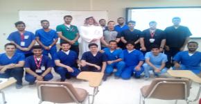 الخدمات الطبية الطارئة بجامعة الملك سعود تستقبل البرفيسور (بيرت ويليامز) من ”جامعة موناش“ الاسترالية 