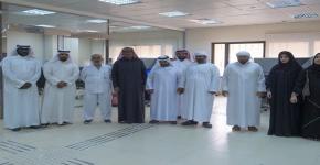 وفد المكفوفين الاماراتي يزور مركز ذوي الاعاقة