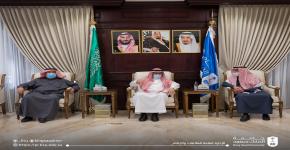 رئيس اللجنة التوجيهية بوزارة المالية يزور جامعة الملك سعود 