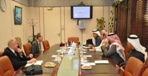 The College of Applied Medical Sciences Welcomed Salus University Delegation