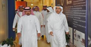 Vice Rector for Graduate Studies and Scientific Research Conducted an Inspection Tour of the College of Applied Medical Sciences in the Start of the New Academic Year 1437/1438 AH