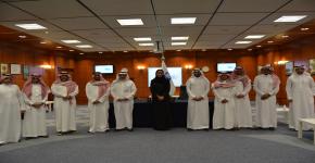 وكيل الجامعة للدراسات العليا و البحث العلمي يوقع مذكرة تعاون مع شركة برهان المعرفة