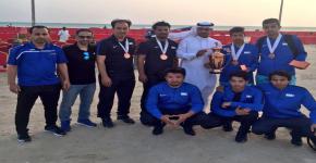 ضمن بطولة الاتحاد الرياضي للجامعات السعودية منتخب الجامعة لكرة الطائرة الشاطئية يحقق المركز الثالث