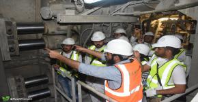 نادي الهندسة يزور مشروع مترو الرياض