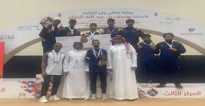 جامعة الملك سعود تحقق المركز الثالث في بطولة التايكوندو للطلاب للجامعات السعودية 