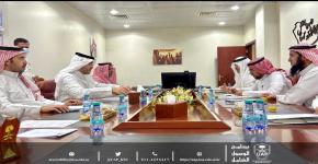 المدير التنفيذي لبرنامج الوصول الشامل التقى بالمدير التنفيذي لدار جامعة الملك سعود للنشر