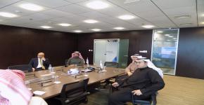 مركز الابتكار يبحث اوجه التعاون مع شركة وادي الرياض