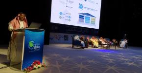 معهد الملك عبدالله لتقنية النانو يشارك في ملتقى البحث العلمي بالجامعة
