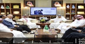 عقد اجتماع تنسيقي مع المدير التنفيذي لقطاع الاعمال برنامج جودة الحياة الحياة لبحث المواضيع ذات الاهتمام المشترك