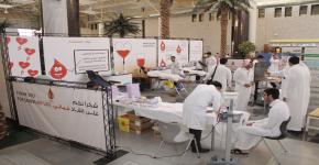 حملة للتبرع بالدم بعمادة السنة التحضيرية