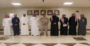 عميد كلية علوم الرياضة والنشاط البدنى يستقبل صاحب السمو الملكي الأمير فهد بن منصور آل سعود رئيس الاتحاد السعودي للملاكمة التايلندية