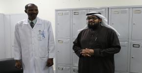 حملة التطعيم الموسمية للأنفلونزا بالتعاون مع قسم مكافحة العدوى بالمدينة الطبية بجامعة الملك سعود.