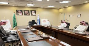 زيارة وفد مركز التدريب و خدمة المجتمع لعمادة تطوير المهارات
