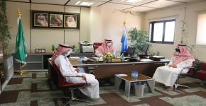 كلية علوم الرياضة تستقبل رئيس مجلس إدارة الاتحاد السعودي للتجديف