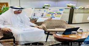 المدير التنفيذي لـبرنامج الوصول الشامل بجامعة الملك سعود يلتقي المدير العام للامتثال وتطوير بيئة العمل