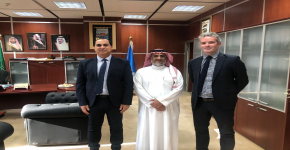 استقبل سعادة عميد الدراسات العليا الدكتور /هشام بن عبدالعزيز الهدلق وفد جامعة استراث كلايد Strathclyde البريطانية يمثلهم مستشار رئيس الجامعة لشئون الشرق الاوسط وشمال افريقيا سعادة الدكتور إبراهيم خضره