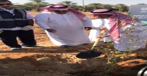 مشاركة جامعة الملك سعود في حملة تشجير مدينة الرياض