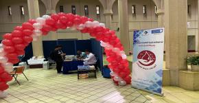 النادي الثقافي الاجتماعي يُنظم حملة التبرع بالدم بعنوان "تبرعك حياة لغيرك"