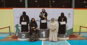 الطالبة الموهوبة ابتهال الأسمري تحصد المركز الثاني في بطولة المملكة الأولى للسيدات