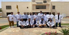 زيارة طلاب قسم الهندسة الكيميائية إلى مصفاة أرامكو في الرياض