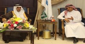 Minister of Education Azzam Al-Dakhil Inspects KSU Projects