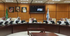عقد مجلس عمادة الدراسات العليا جلسته الثالثة للعام الدراسي الجامعي 1437/1438