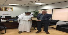 زيارة البروفيسور دينيس أنتوني الأستاذ بجامعة ديربي