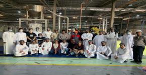 زيارة طلاب نادي الهندسة الكيميائية الى مصانع قمة السعودية للبلاستك (ٍSTP)